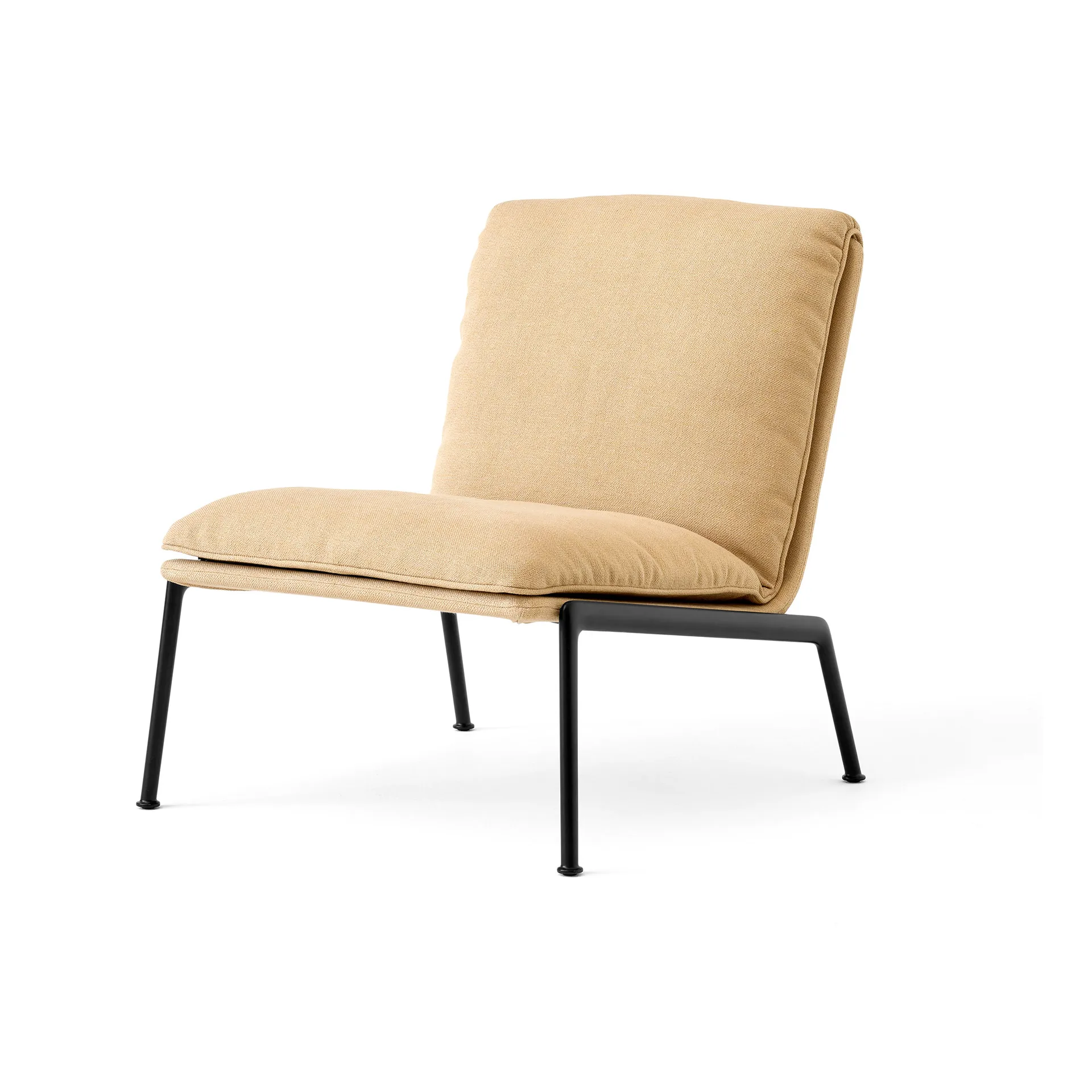 Muno LN18 fotel lounge, Warm black-Clay 0007 &Tradition