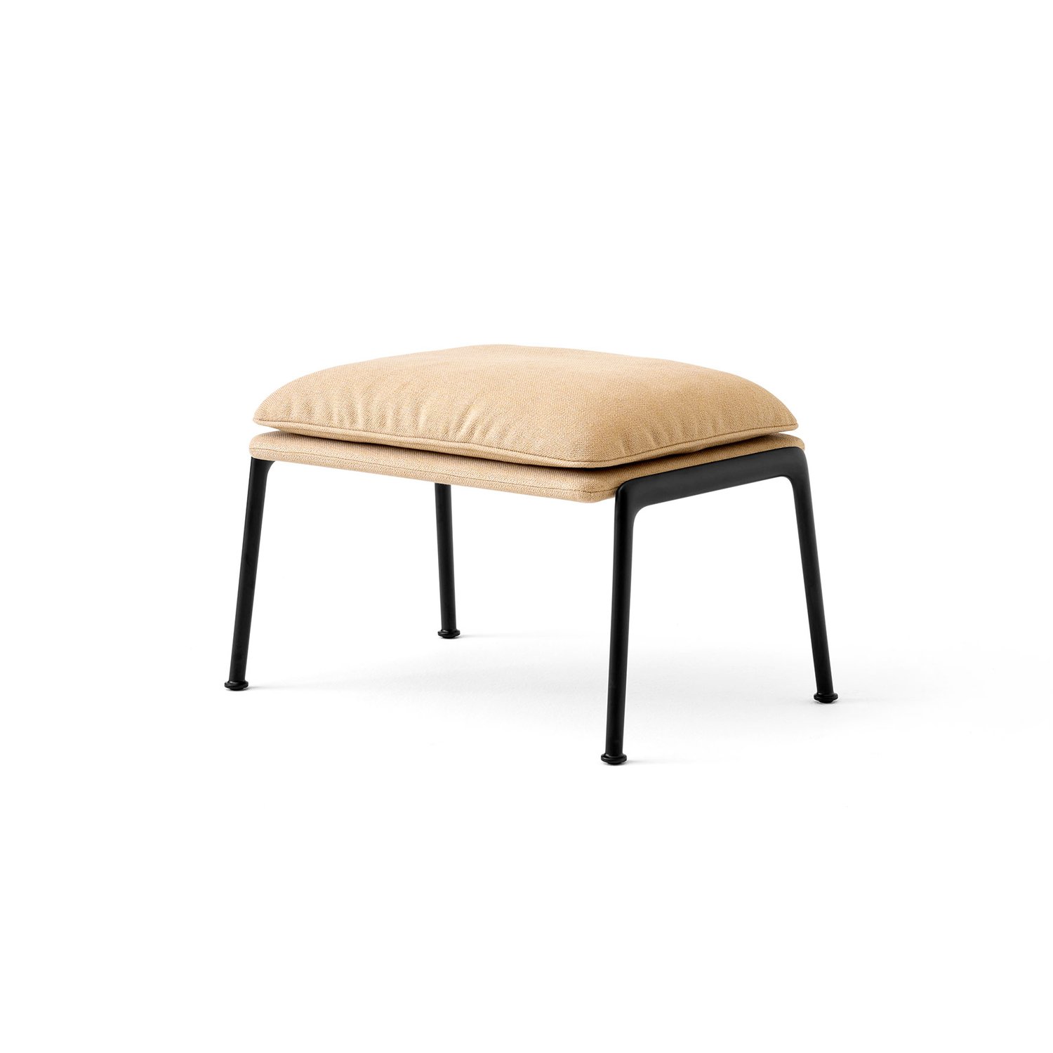 &Tradition Muno LN20 podnóżek Warm black-Clay 0007 | Skandynawski Design | Fotele i podnóżki | Beżowy