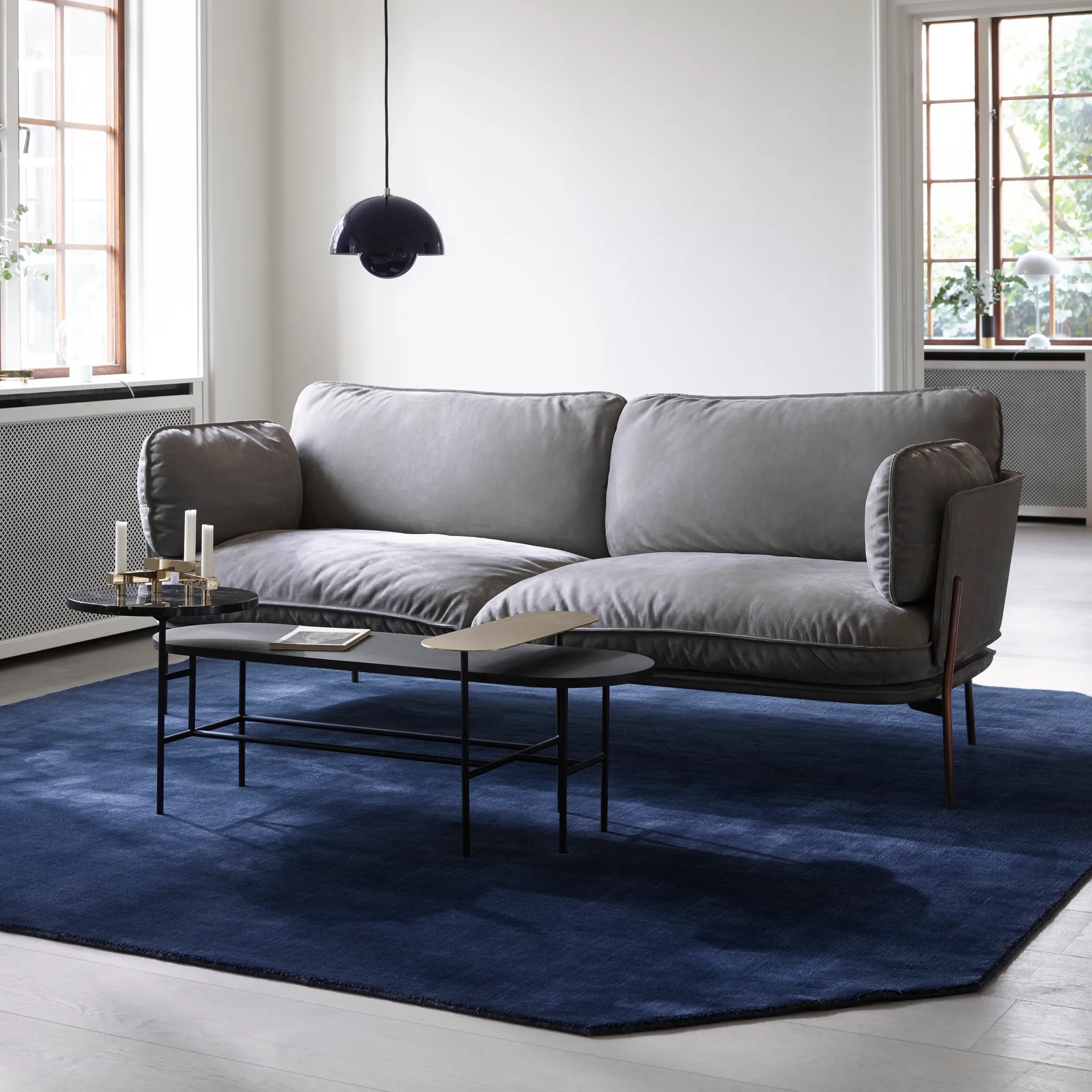 Palette stolik kawowy JH7, czarny &Tradition