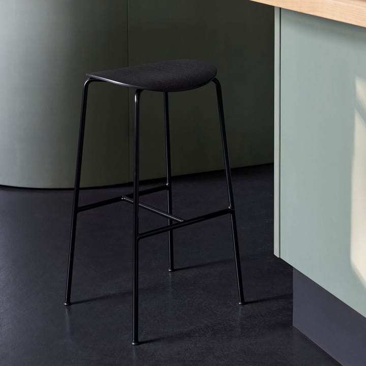 Pavilion AV37 krzesło barowe 68 cm, Black-black lacquered oak &Tradition