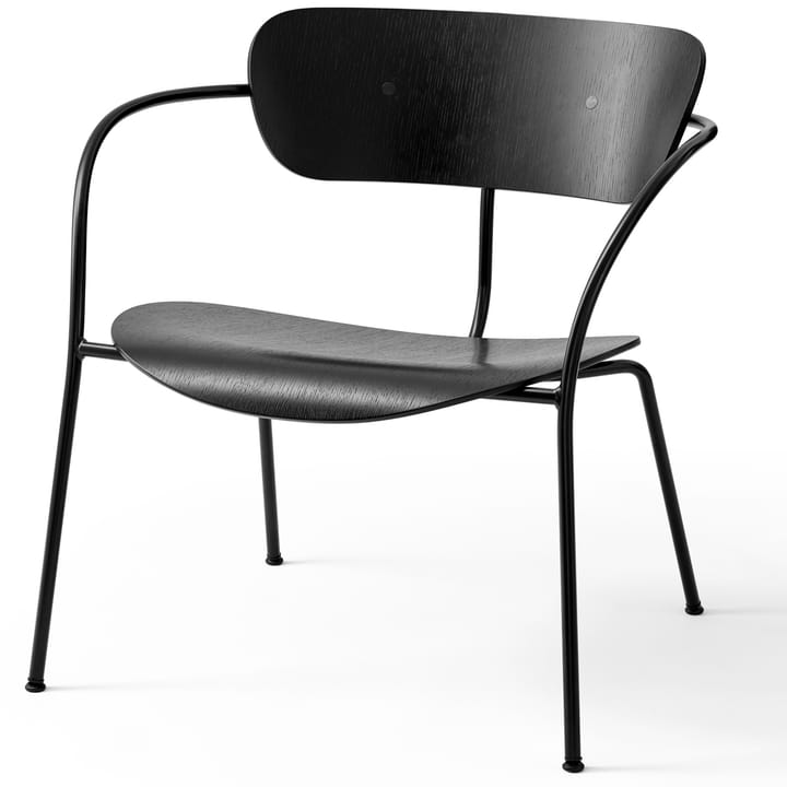 Pavilion krzesło AV5 - Dąb lakierowany na czarno - &Tradition
