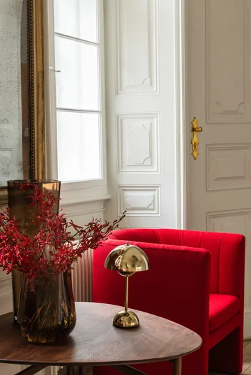 Przenośna lampa stołowa Flowerpot VP9 - Brass - &Tradition