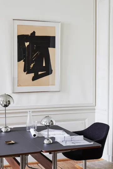 Przenośna lampa stołowa Flowerpot VP9 - Chrome - &Tradition