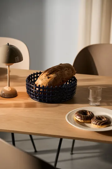 Przenośna lampa stołowa Flowerpot VP9 - Szaro-beżowa - &Tradition