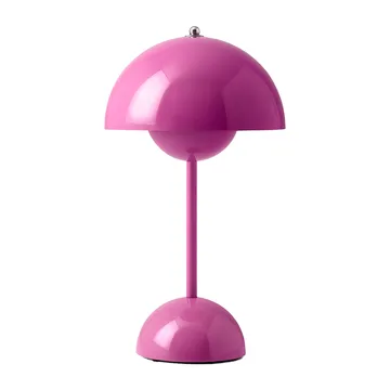 Przenośna lampa stołowa Flowerpot VP9 - Tangy pink - &Tradition