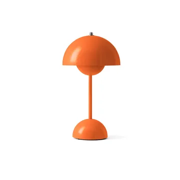 Przenośna lampa stołowa Flowerpot VP9 - Zesty orange - &Tradition