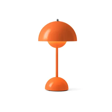 Przenośna lampa stołowa Flowerpot VP9 - Zesty orange - &Tradition