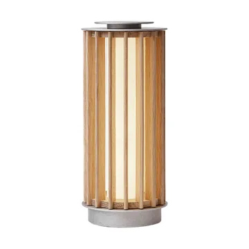 Przenośna lampa stołowa Numbra TY3 - Lakierowany dąb-bębnowane aluminium - &Tradition