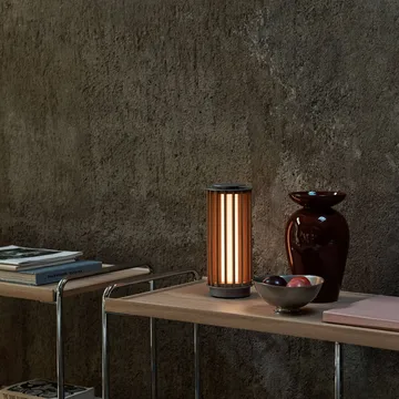 Przenośna lampa stołowa Numbra TY3 - Lakierowany dąb-bębnowane aluminium - &Tradition