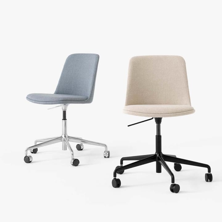 Rely HW31 krzesło biurowe - Hallingdal 200-stojak aluminiowy - &Tradition