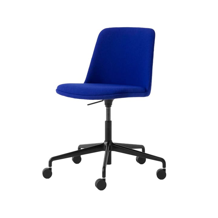 Rely HW31 krzesło biurowe - Hallingdal 753-czarny stojak - &Tradition