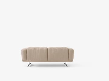 Sofa dwuosobowa Inland AV22 - Gliniany 0011-ciepły czarny - &Tradition