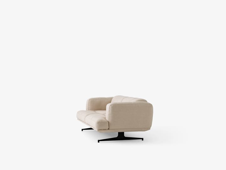 Sofa dwuosobowa Inland AV22, Gliniany 0011-ciepły czarny &Tradition