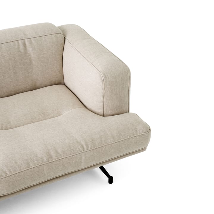 Sofa dwuosobowa Inland AV22, Gliniany 0011-ciepły czarny &Tradition
