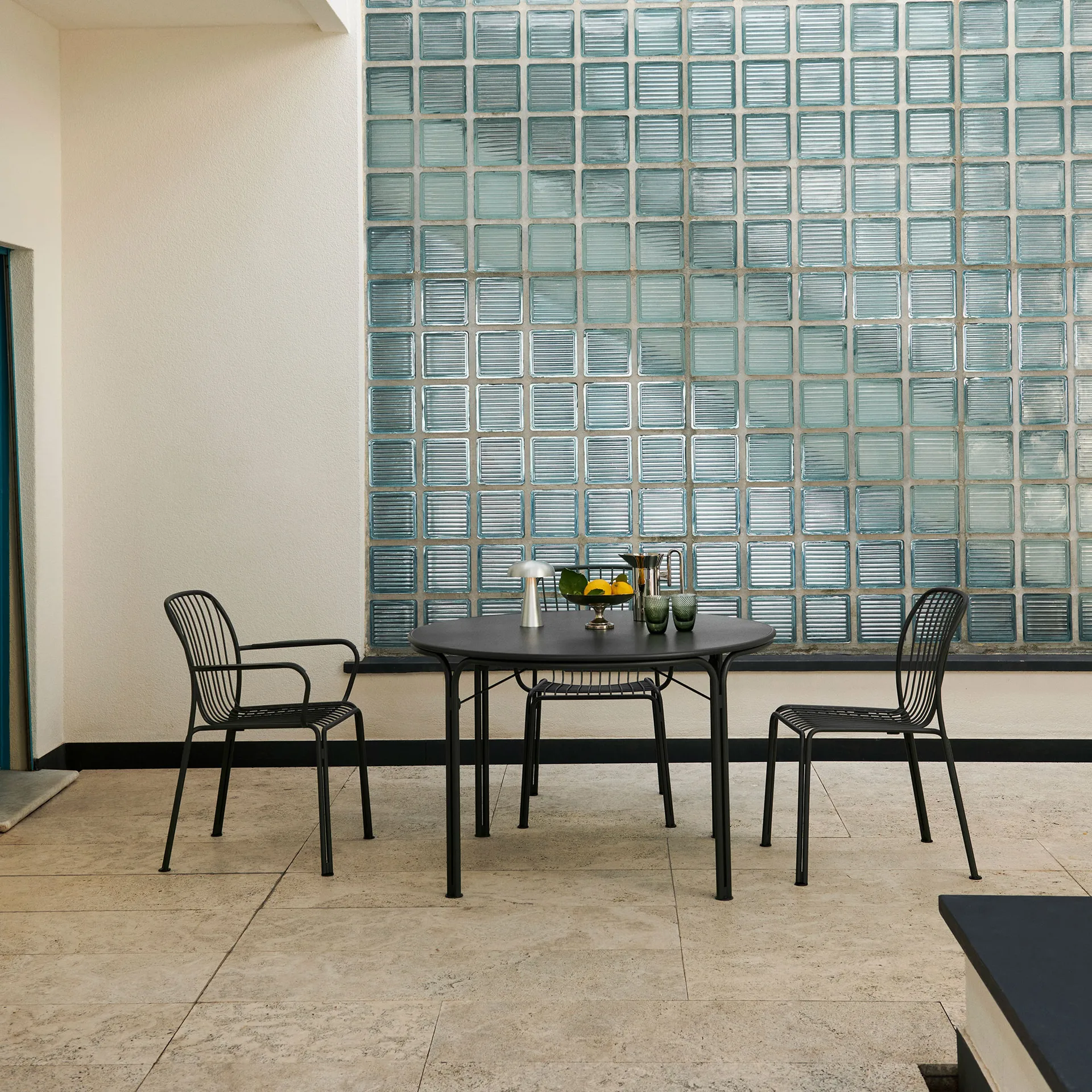 Stół do jadalni Thorvald SC98 Ø115 cm, Black &Tradition