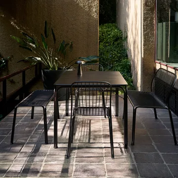 Stół jadalniany Thorvald SC113 - Warm black, 160 cm - &Tradition