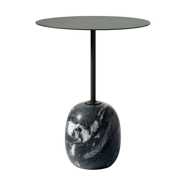 Stół Lato LN8 - Deep green-verde grigio, Ø40x50 cm - &Tradition