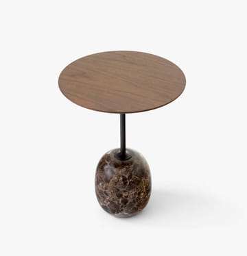 Stół Lato LN8 - Lacquered walnut-Emperador marble - &Tradition