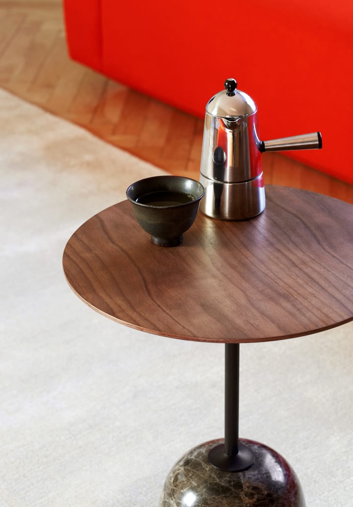 Stół Lato LN8, Lacquered walnut-Emperador marble &Tradition