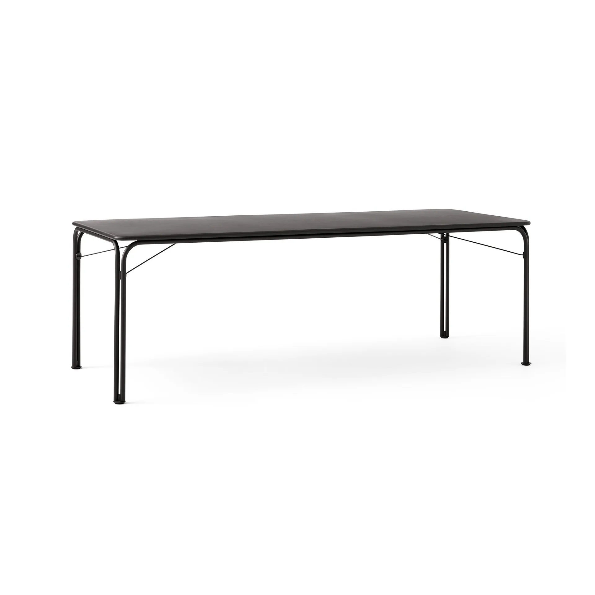 Stół Thorvald Outdoor SC99 220 cm, Warm black &Tradition