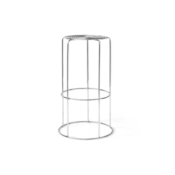 Stołek barowy Wire VP16 - Stal nierdzewna, 75 cm - &Tradition