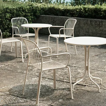 Stolik kawiarniany Thorvald SC96 Ø70 cm - Ivory - &Tradition