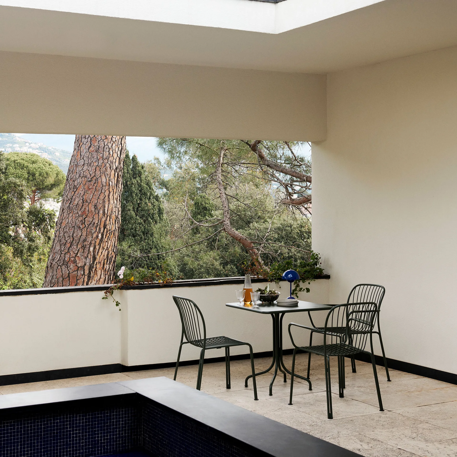 Stolik kawiarniany Thorvald SC97 70x70 cm, Bronze green &Tradition