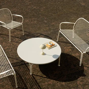 Stolik kawowy Thorvald SC109 - Ivory, Ø115 cm - &Tradition