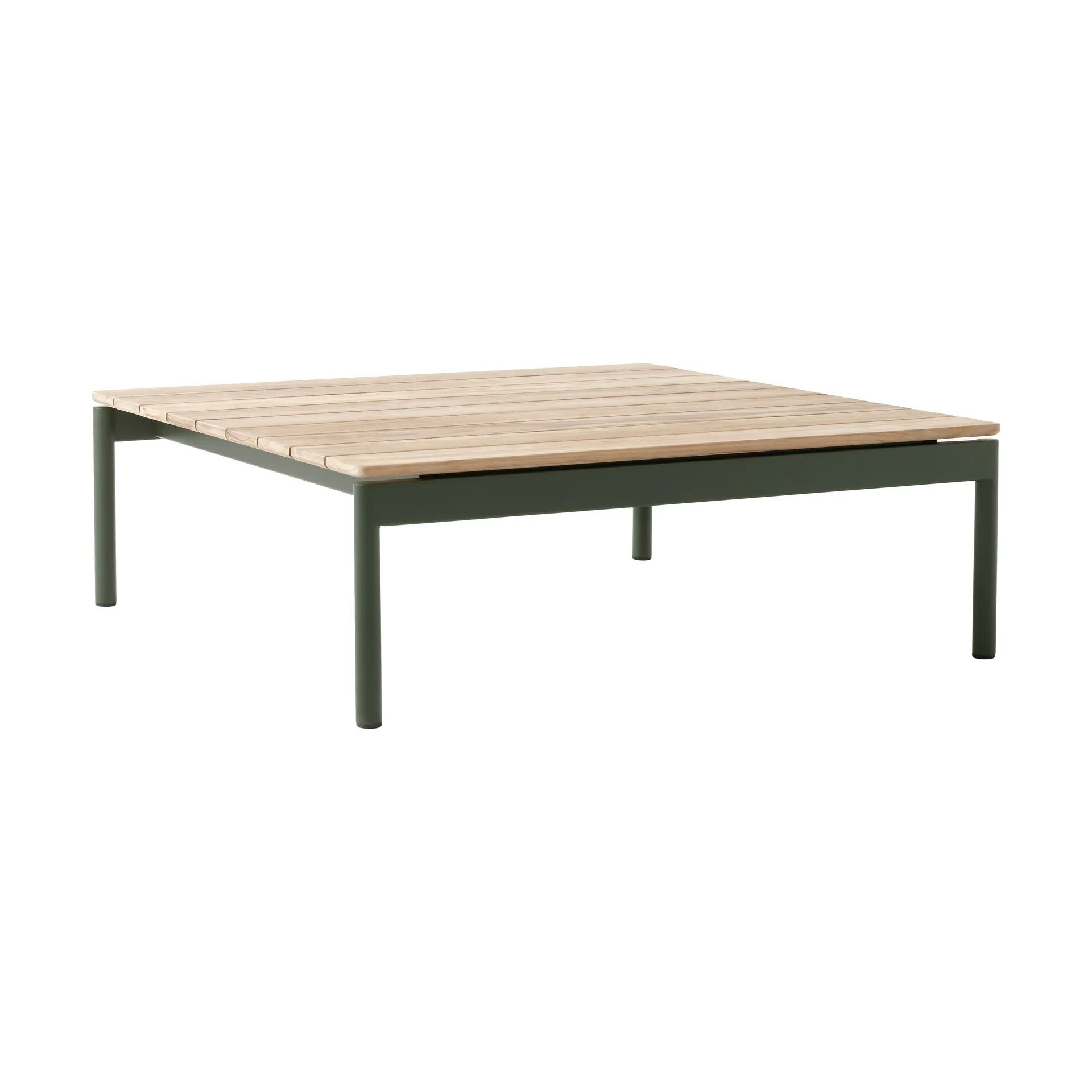 Stolik kawowy Ville Outdoor AV50, Bronze green-teak &Tradition