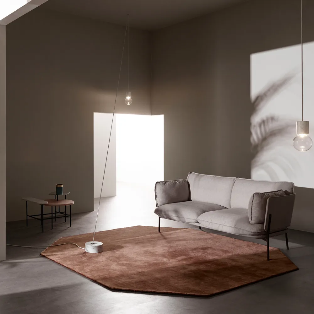 The Moor Rug AP8 dywan, midnight blue &Tradition