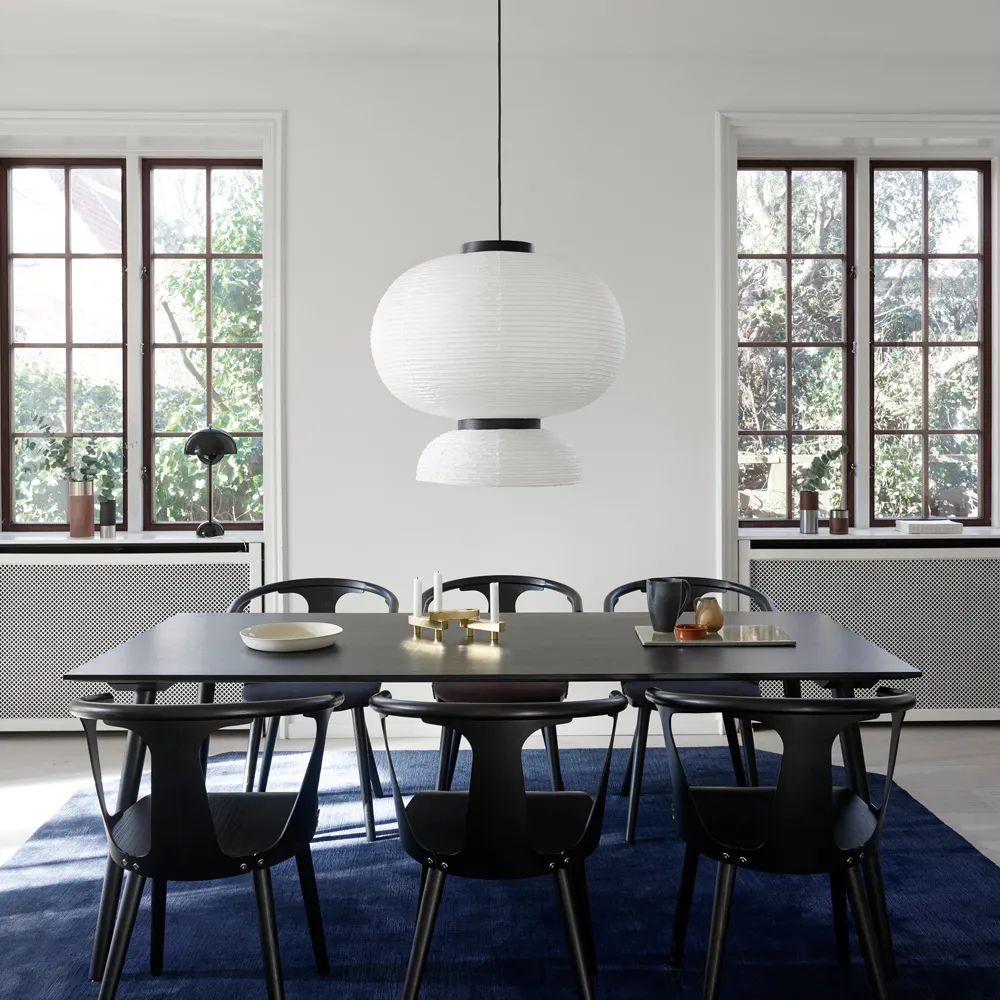 The Moor Rug AP8 dywan, midnight blue &Tradition