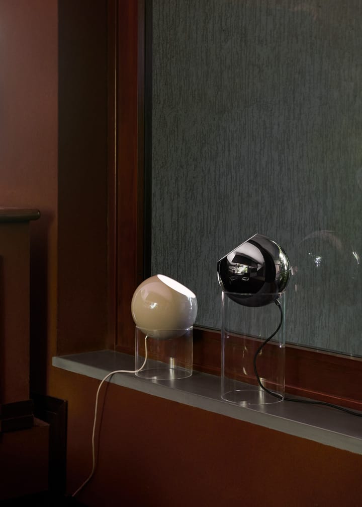 Topan VP13 lampa stołowa 31,5 cm, Clear-grey beige &Tradition