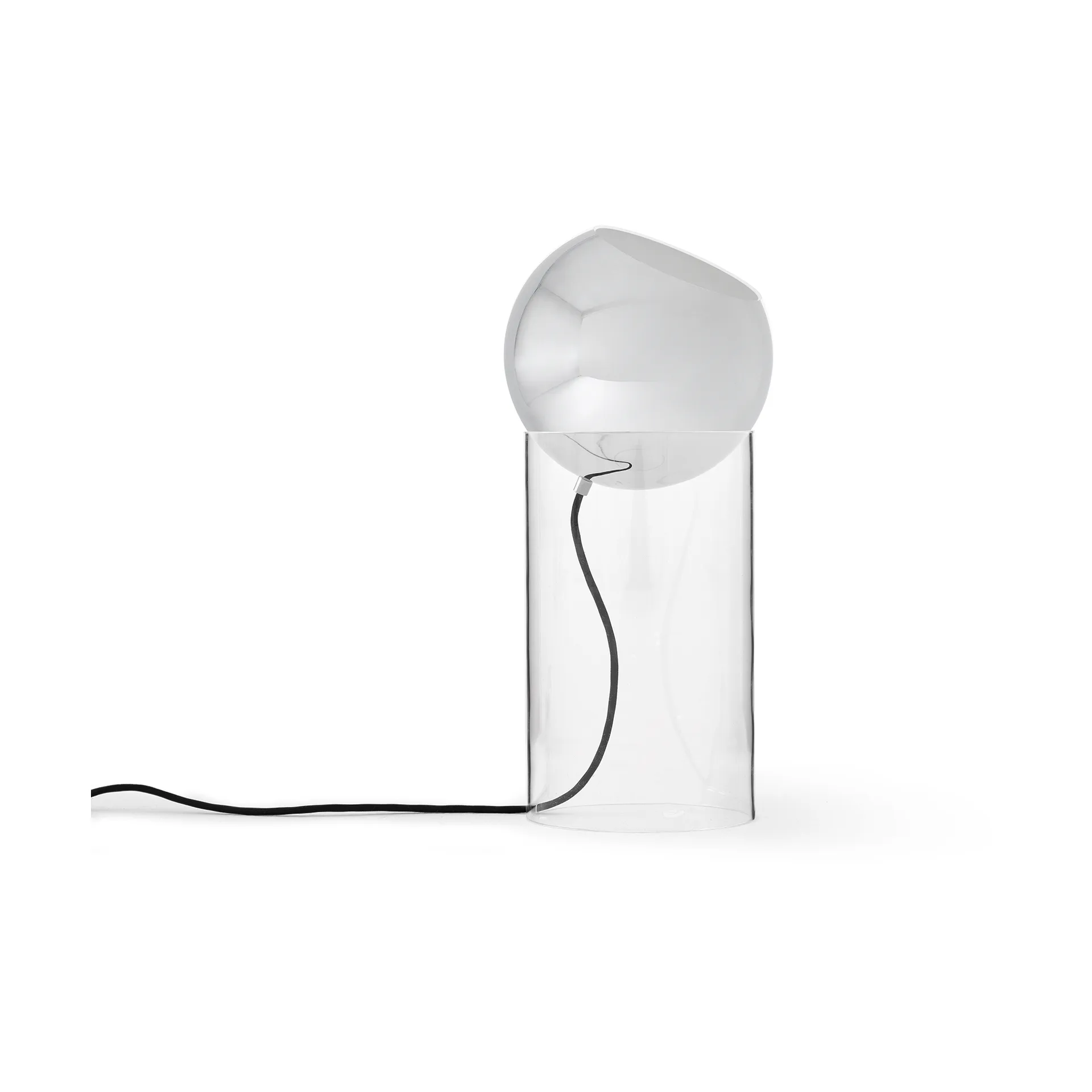 Topan VP14 lampa podłogowa 46,5 cm, Clear-chrome plated &Tradition