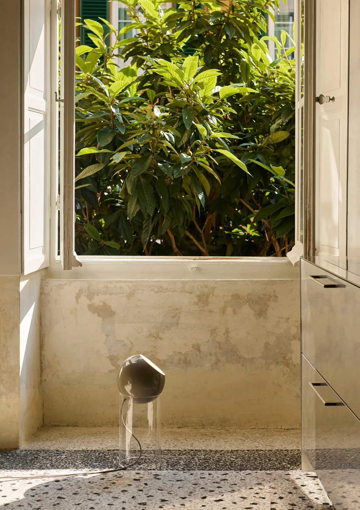 Topan VP14 lampa podłogowa 46,5 cm, Clear-grey beige &Tradition