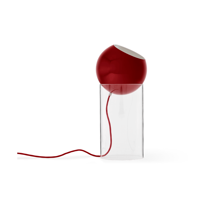 Topan VP14 lampa podłogowa 46,5 cm - Clear-vermilion red - &Tradition