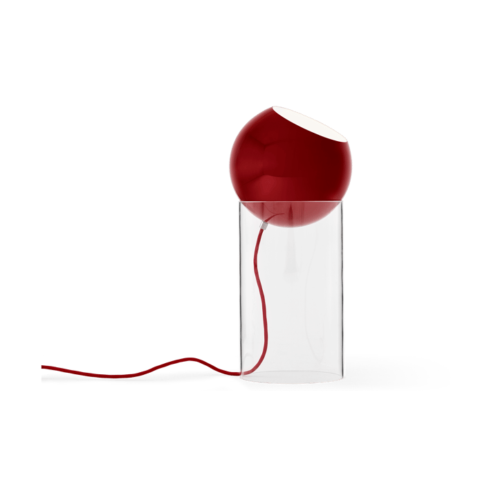Topan VP14 lampa podłogowa 46,5 cm, Clear-vermilion red &Tradition