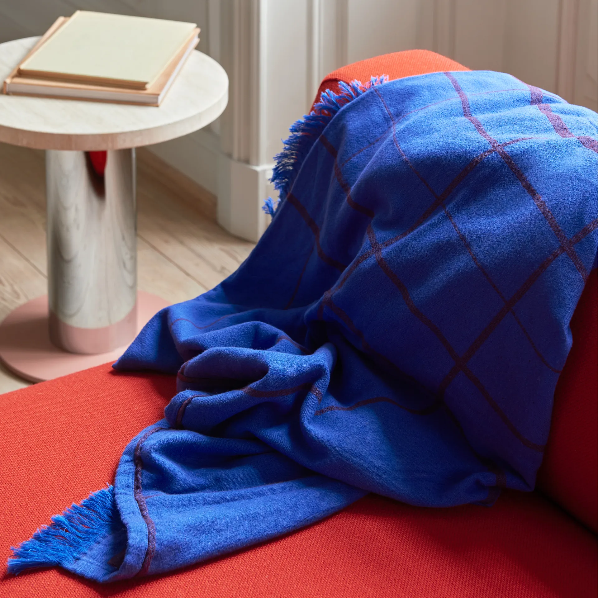 Untitled AP10 nakrycie 150x210 cm, Niebieski &Tradition