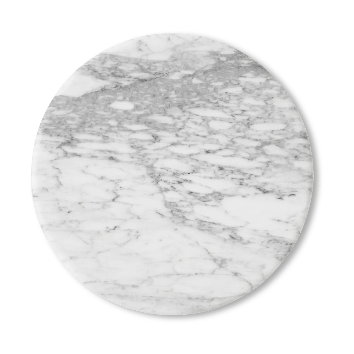 Wire Stool VP11 płyta górna Ø38 cm, Marmur Bianco Carrara &Tradition