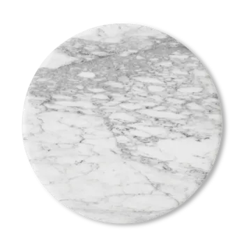 Wire Stool VP11 płyta górna Ø38 cm - Marmur Bianco Carrara - &Tradition