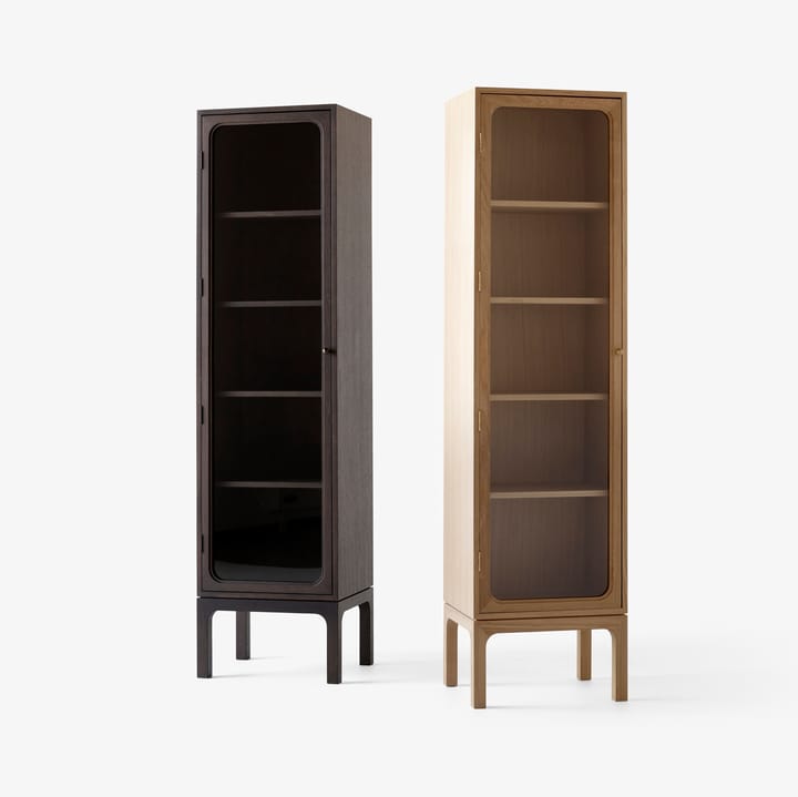 Witryna przeszklona Trace SC87 50x192x40 cm, Natural Naturaal oak &Tradition