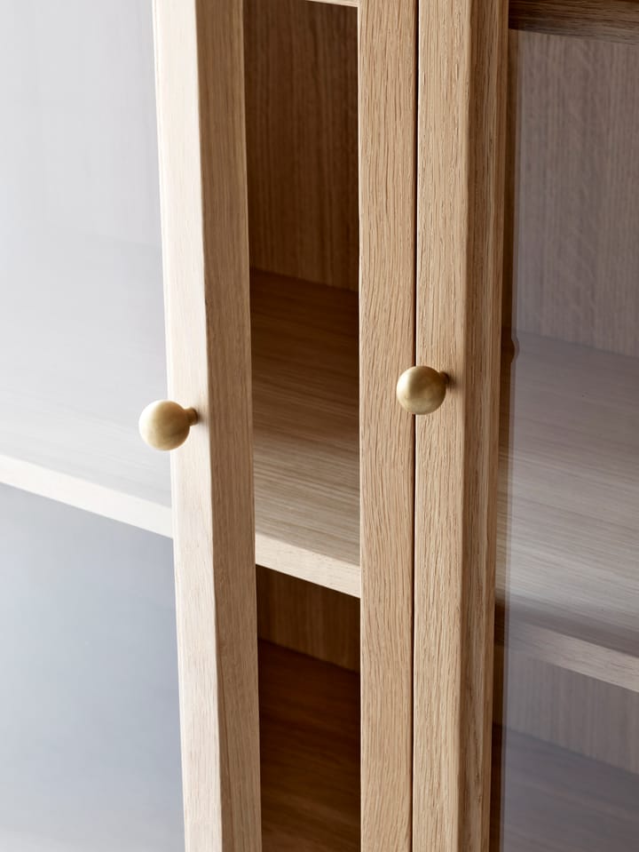 Witryna przeszklona Trace SC88 120x192x40 cm, Natural Naturaal oak &Tradition