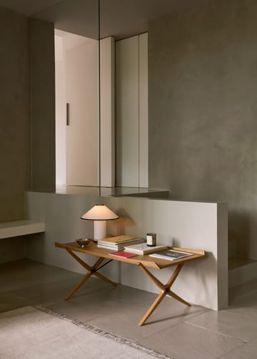 X HM13 stolik kawowy 61x120 cm - Lacquered oak-walnut inserts - &Tradition