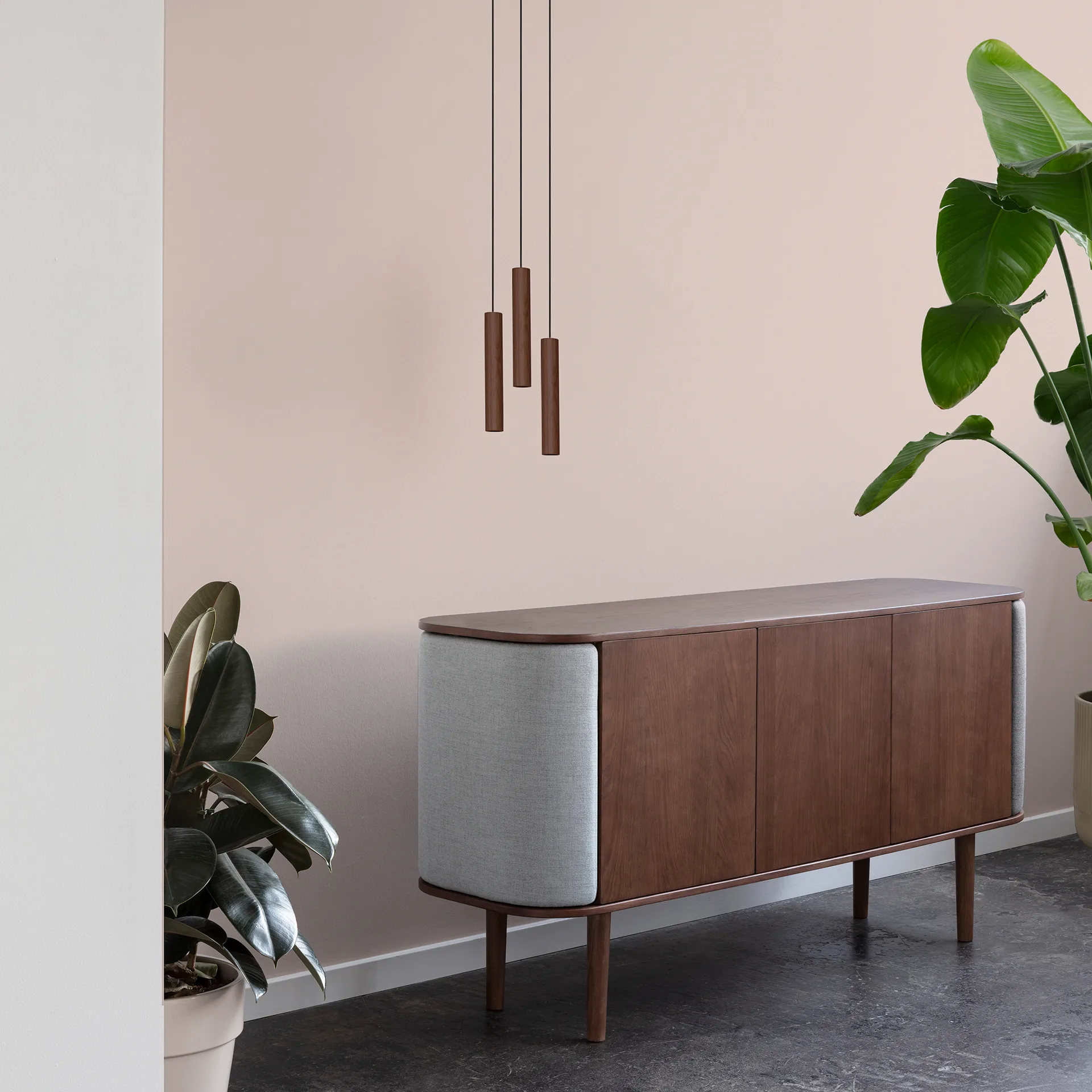 3 Chimes Lampa , ciemny dąb Umage