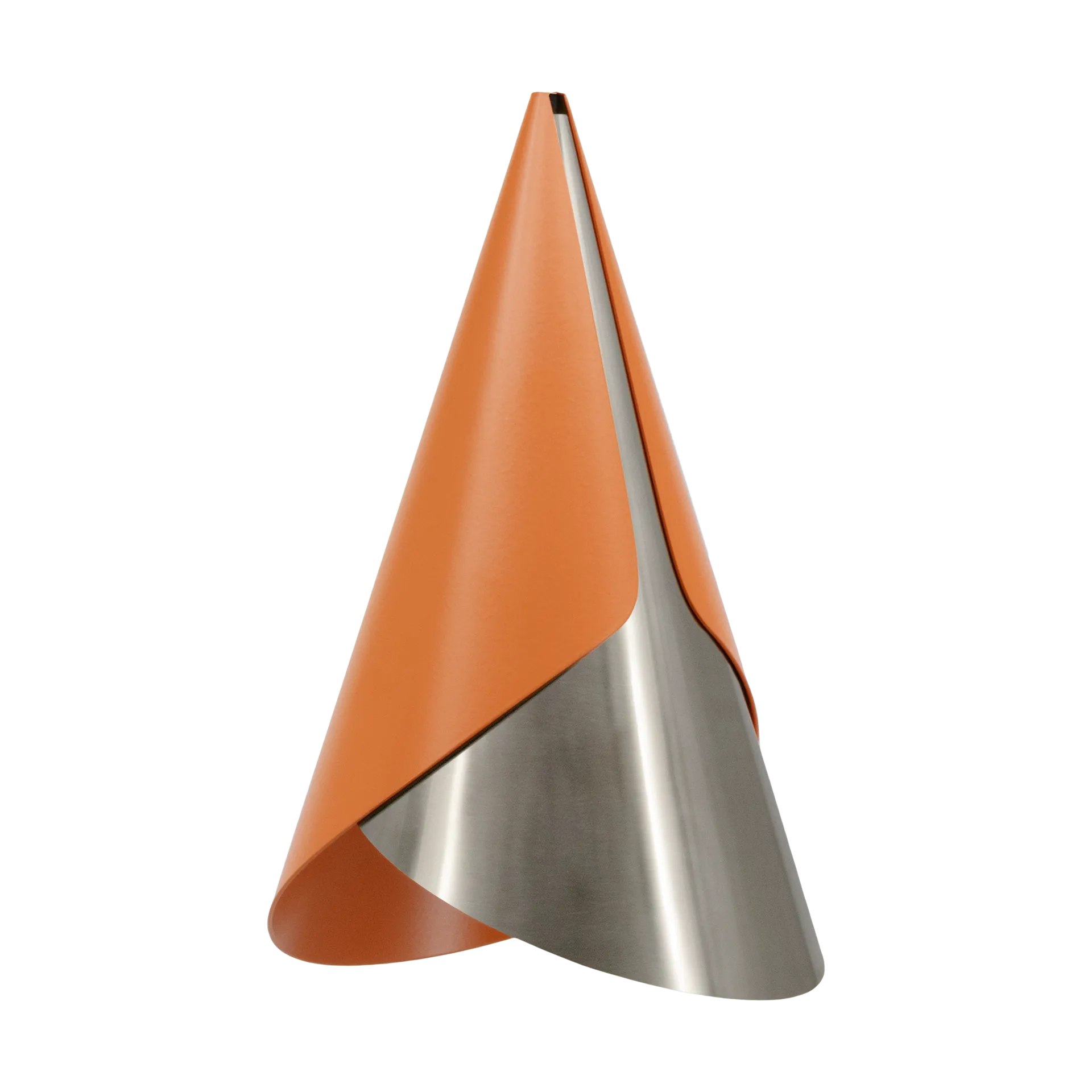 Abażur Cornet, Nuance orange-steel Umage