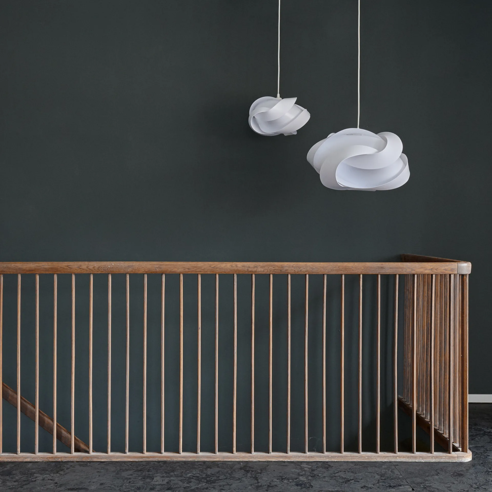 Abażur Ribbon biały, Ø60 cm Umage