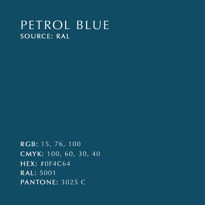 Asteria lampa suf - Petrol blue - Umage