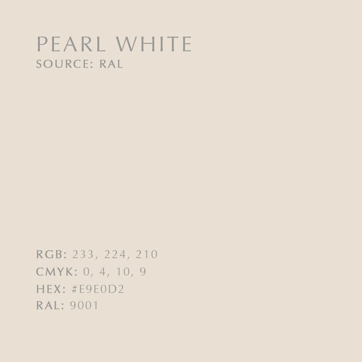 Asteria Up plafon medium - Pearl white - Umage