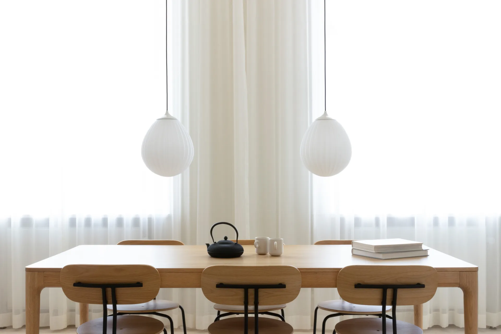 Biały abażur do lampy wiszącej Around The World, Biały Umage