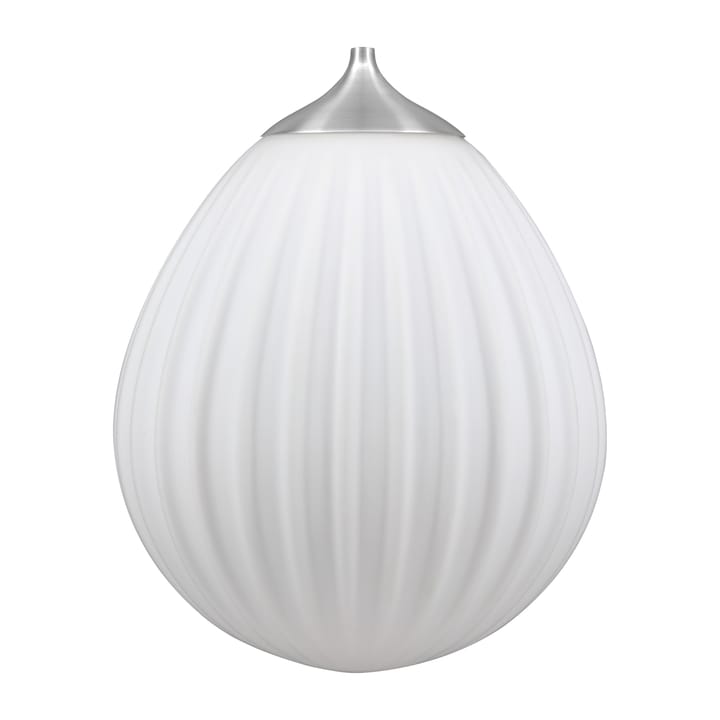 Biały abażur do lampy wiszącej Around The World - Stal szczotkowana - Umage