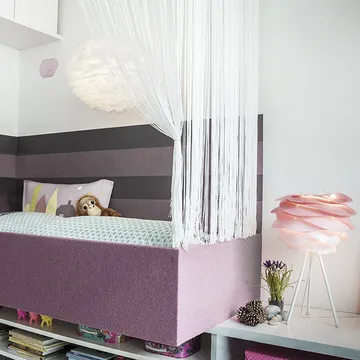 Carmina mini abażur Ø32 cm - Baby rose - Umage